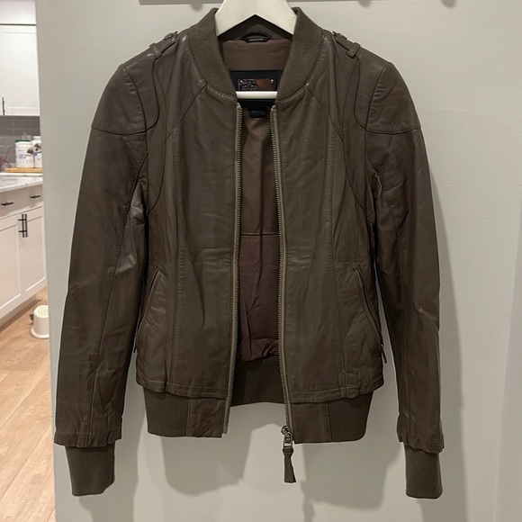 MACKAGE lamb leather jacket - Picture 1 of 8